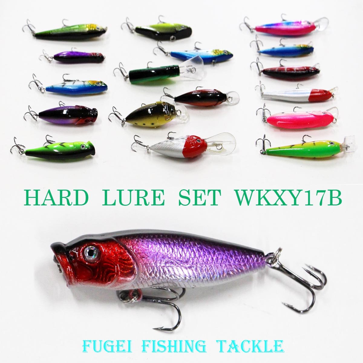 Amazon.co.jp: ルアー 17個 セット 訳有 バス釣り用ハードルアー