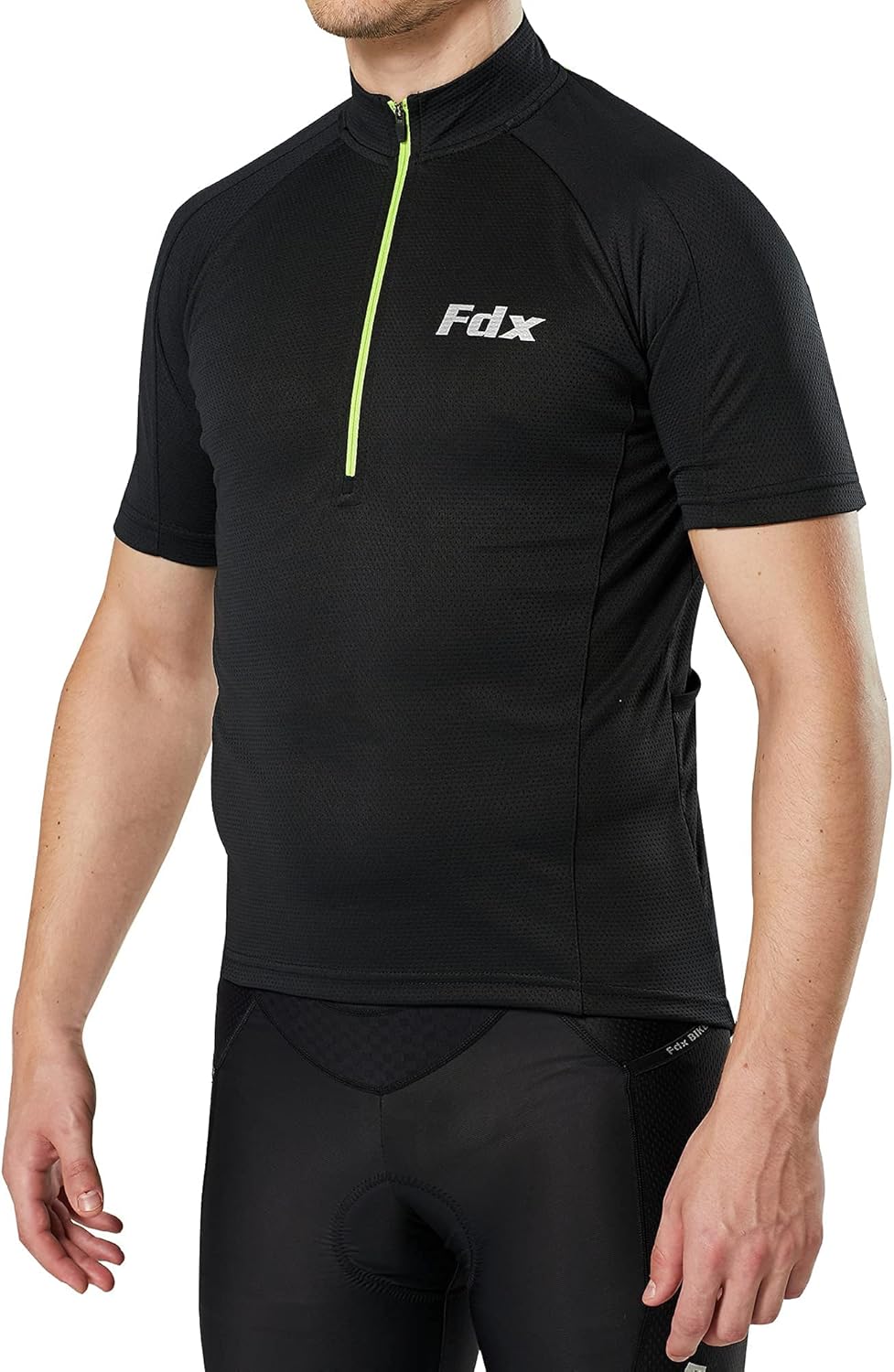 Zomer fietsshirt met korte mouwen voor heren RC100 zwart VAN RYSEL