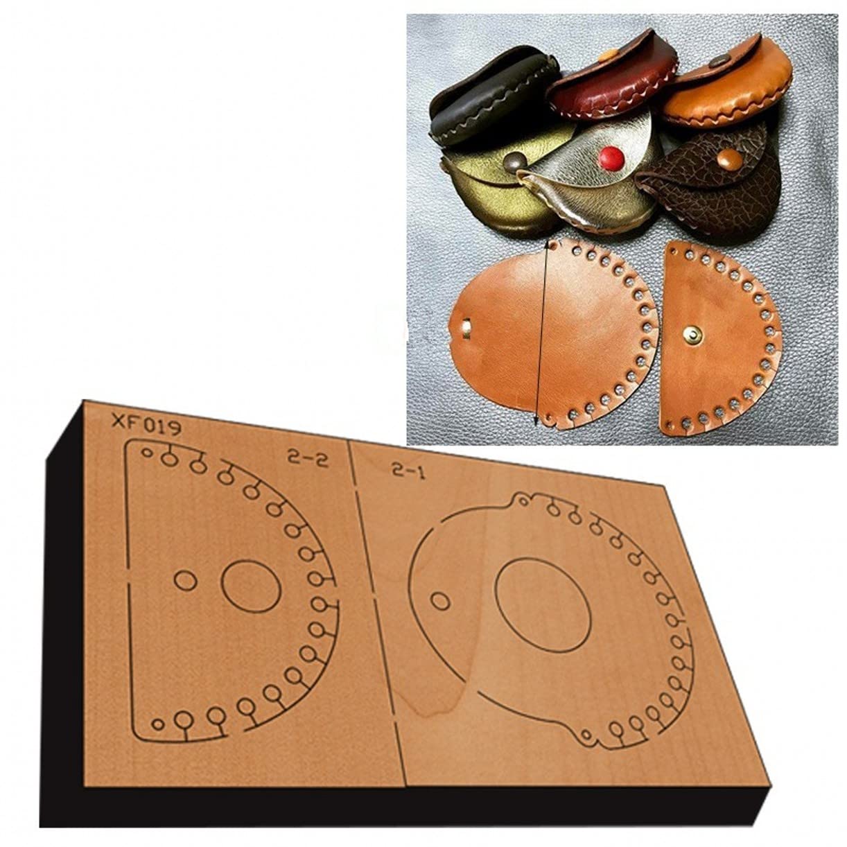 Troquel de corte de cuero, troquelado de madera para manualidades, mini bolsa