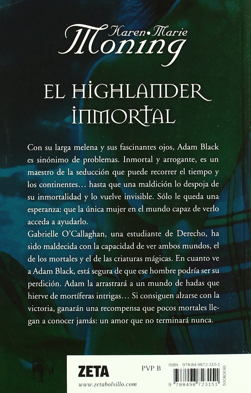 EL HIGHLANDER INMORTAL: 00000 (BEST SELLER ZETA BOLSILLO)