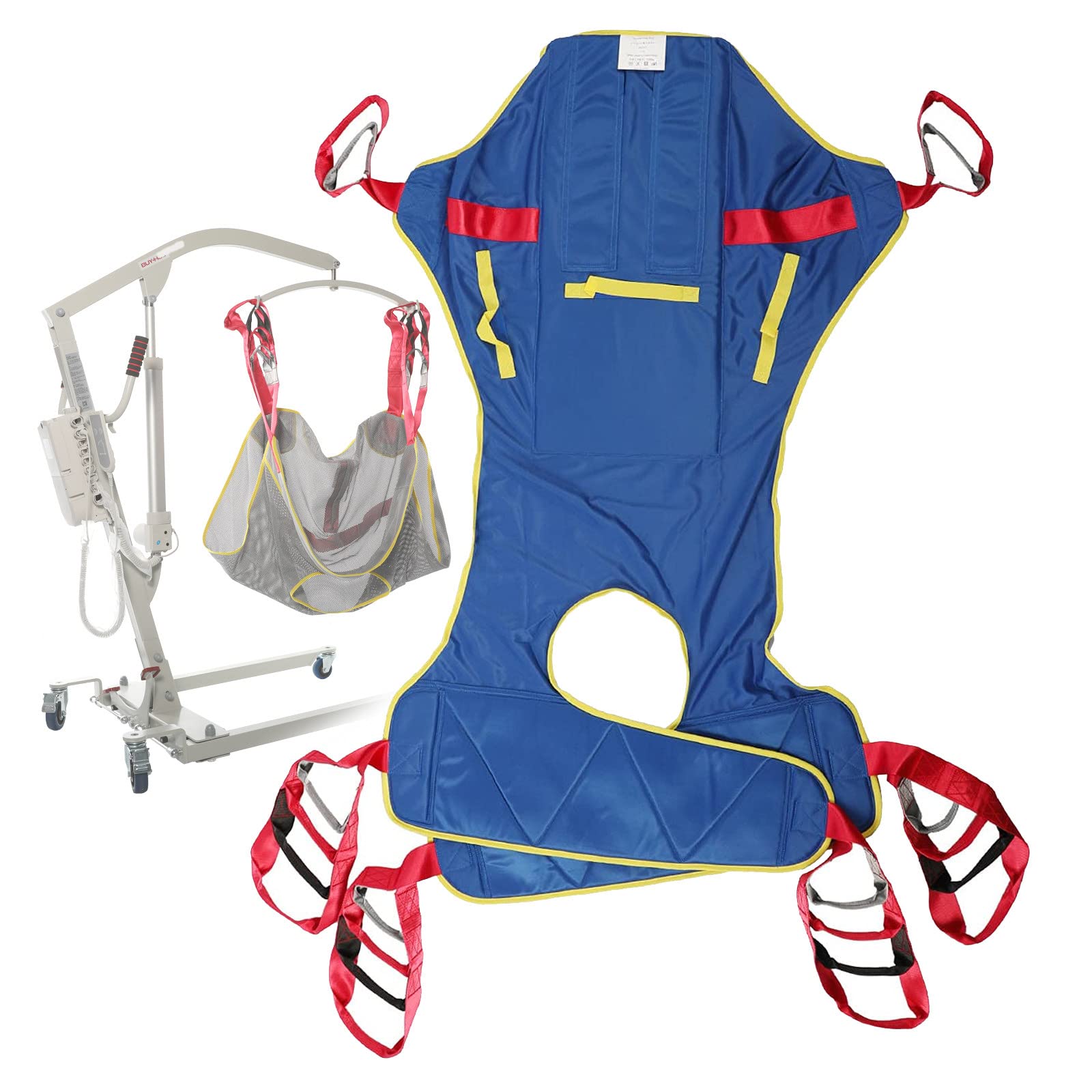 Buy Full Body Patient Lift Sling, Toileting Sling Patient Lifter