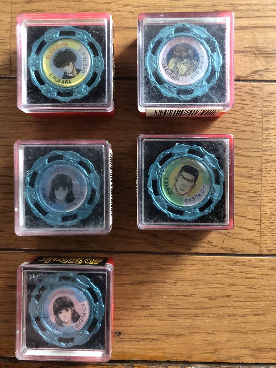 【新品未使用】スラムダンク キャラコバッチ 1993年製 スラムダンク キャラコバッチ 全12種セット【新品・未使用