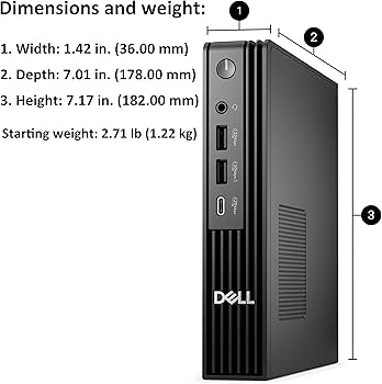 Amazon.com: Dell Optiplex 5060 Mini Desktop Computer | 8th Gen