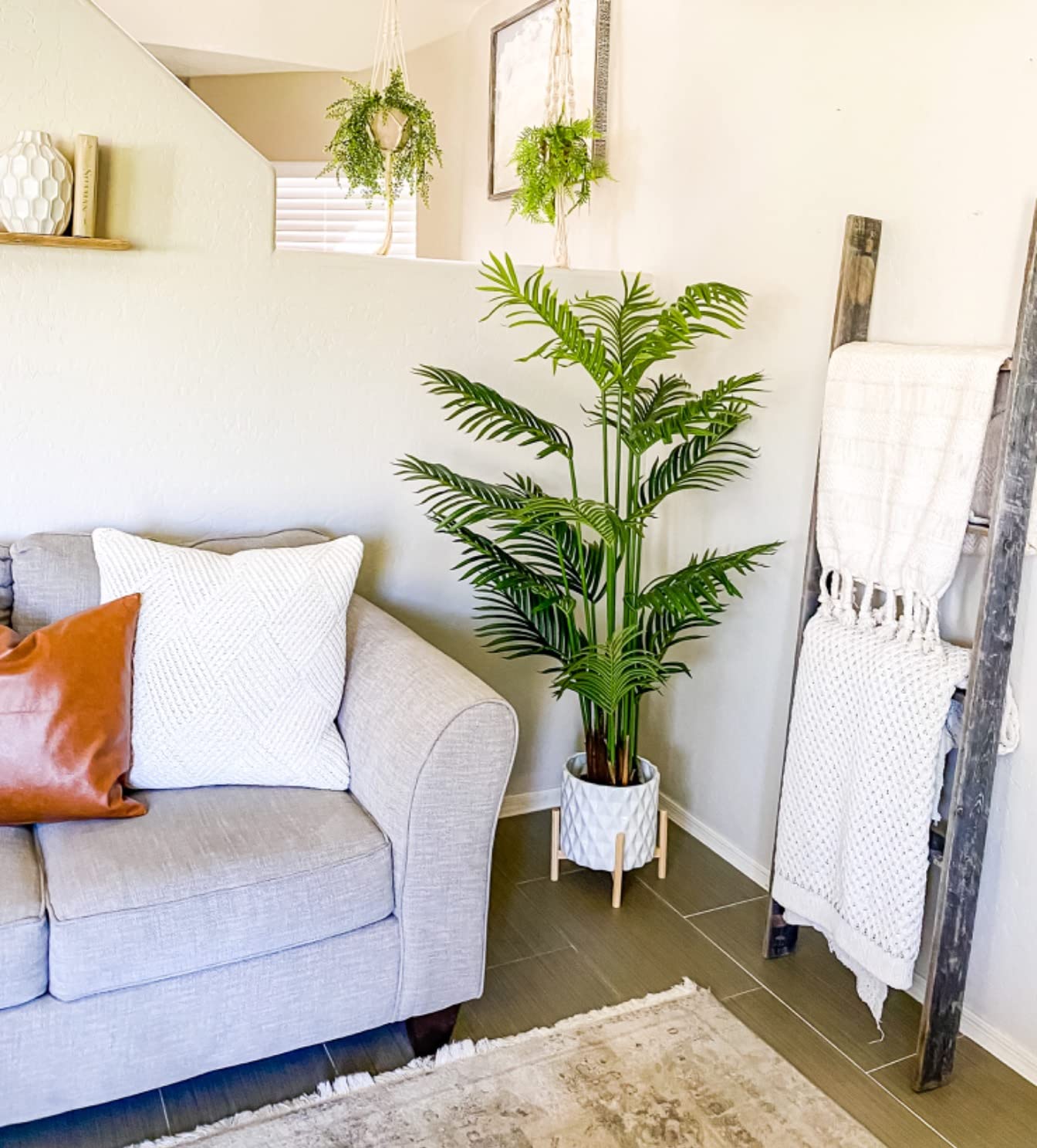 27/mo Finance Artificial Palm Tree, Faux Plants for Home Decor