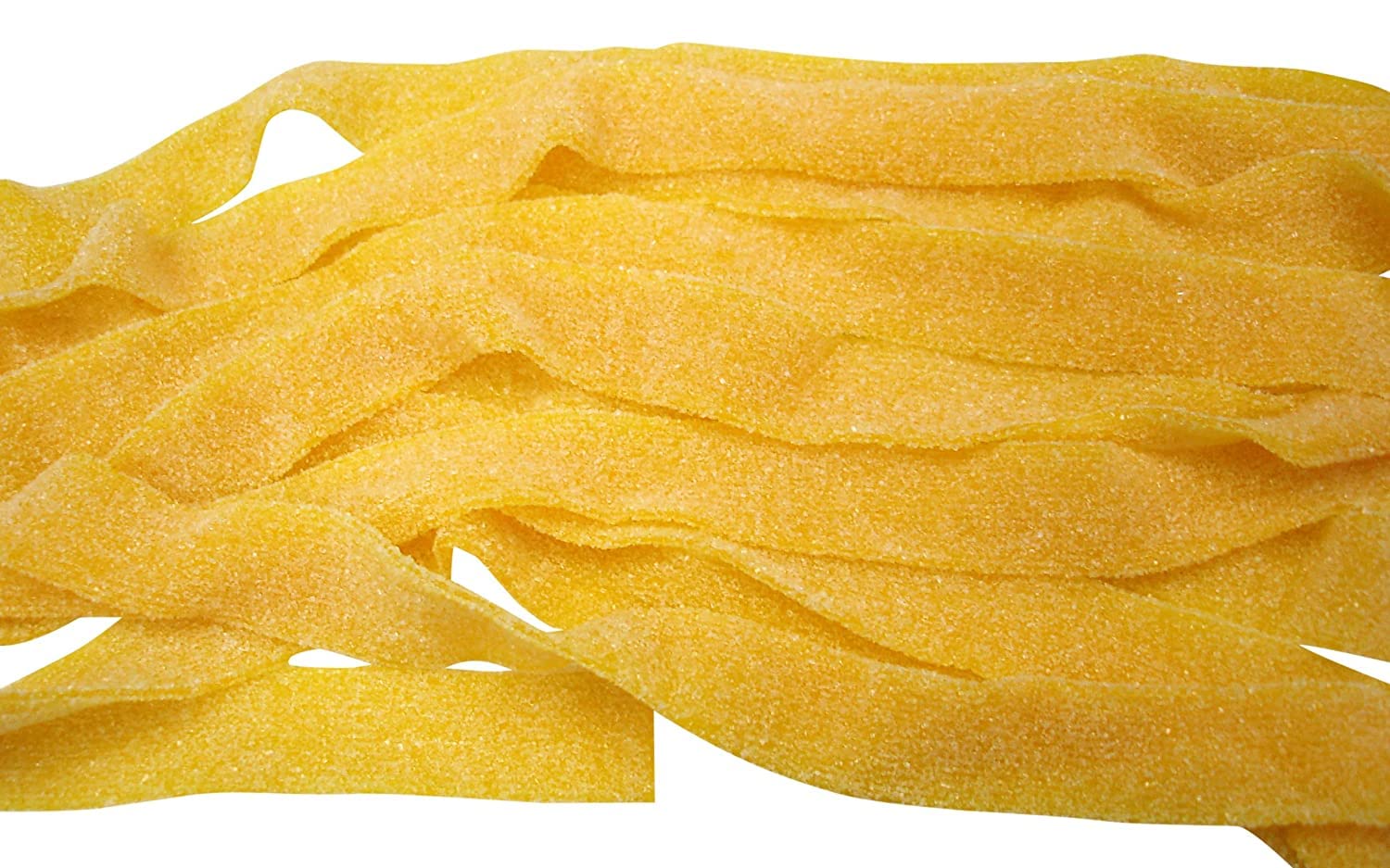 SweetGlob Sour Gummy Belts Candy (2 Pound, Sour Mango)