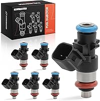 A-Premium 4-Hole Fuel Injectors 0280158233 for Jeep Grand Cherokee Wrangler, Dodge Charger Challenger, Chrysler 300 3.6L V6 - O-Rings Included