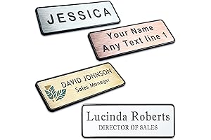 Colorful Kids' Name Tag Badges for School: Durable and Secure Identification