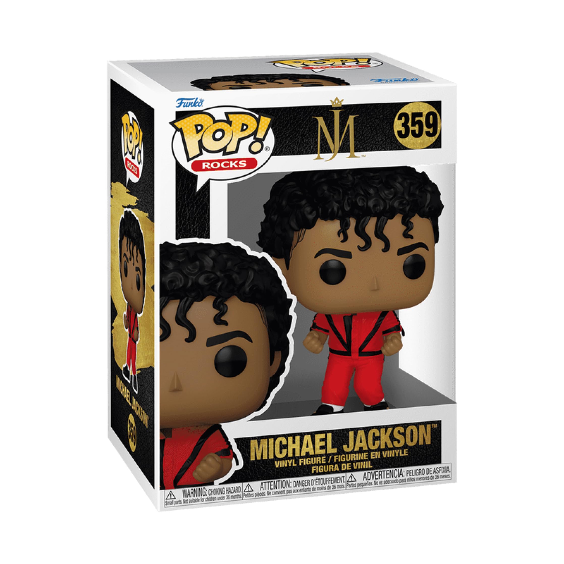 Funko Pop! Rocks: Michael Jackson Bundle (2-Pack) - Thriller #359