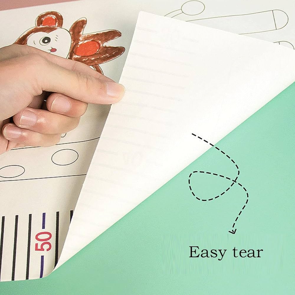 Amazon.co.jp: 子供のための紙のロールアート、壁の成長