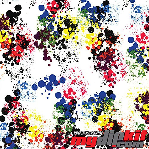Hydrographic Film - Water Transfer Printing - Hydro Dipping - Paint Splatter - DD-967-A