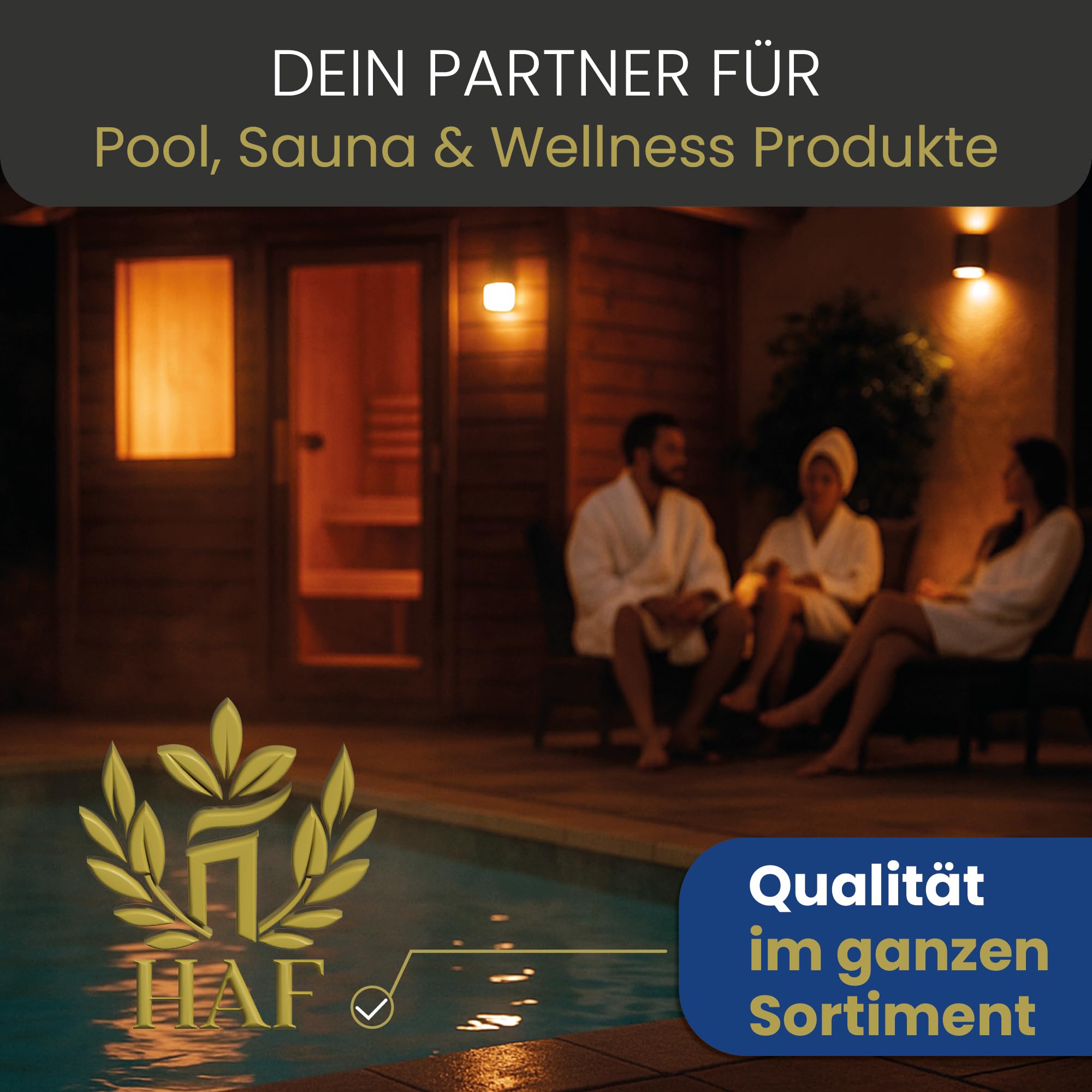 HAF - Poolabdeckung Rechteckig für Pools 800x400 cm (Planenmaß 880x480 cm) – Winterfeste Abdeckplane zur Poolabdeckung im Sommer und Winter – Poolplane (Winterabdeckung) aus wasserdichtem PE 180g/m²
