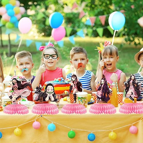 Miniatura 5 de coywce - Decoraciones de fiesta de anime, decoraciones de fiesta de anime, decoraciones de cumpleaños de anime, suministros de fiesta, regalos de