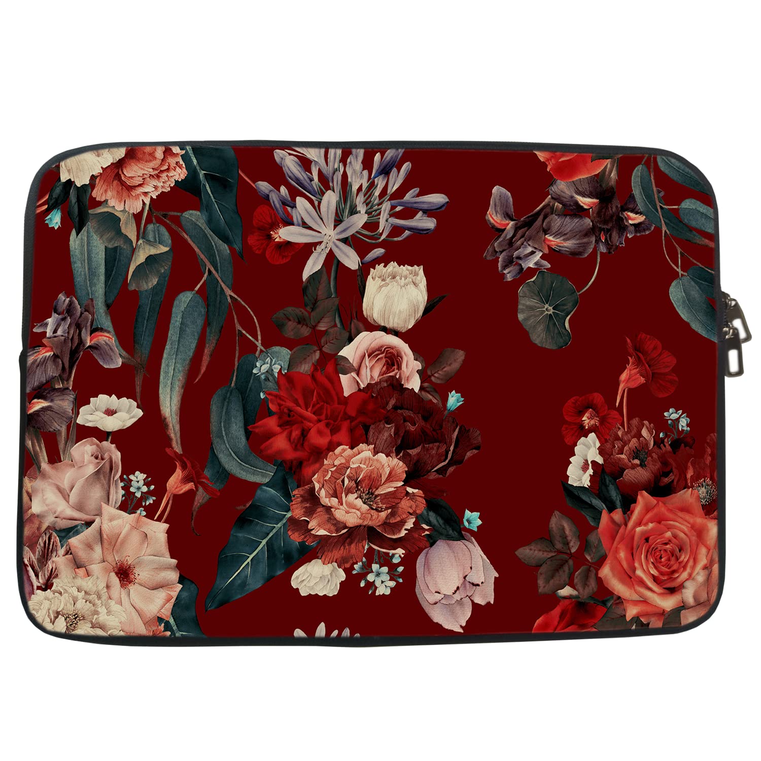 TheSkinMantra Chain Laptop Sleeve Bag Compatible with Laptop/Notebook 15.6 / Chrombook 15.6 / Macbooks/Zbook (11.6 Inch (Chain), Floral Enchant) (B08Z4G3SD9) Amazon Price History, Amazon Price Tracker