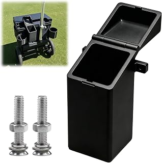 Disc Golf Cart Storage Organizer Accessory Holder Side Mounted Storage Rack Compatible with Zuca Cart Organizer Tray for Phone Scorecard Water Bottle Disc Golf Accessories