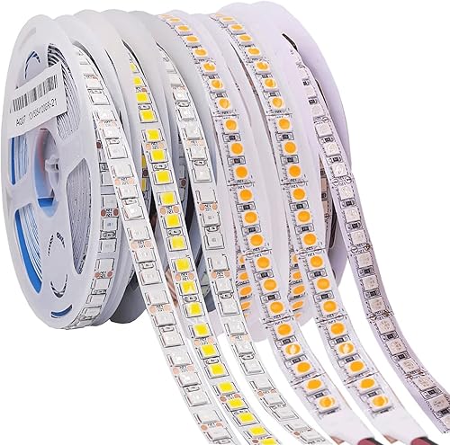 Miniatura 1 de SAAAJ Bathroom Lights LED Strip SMD LED Tape Waterproof Ribbon Diode Flexible Neon Lights LED Lights for Room Decor