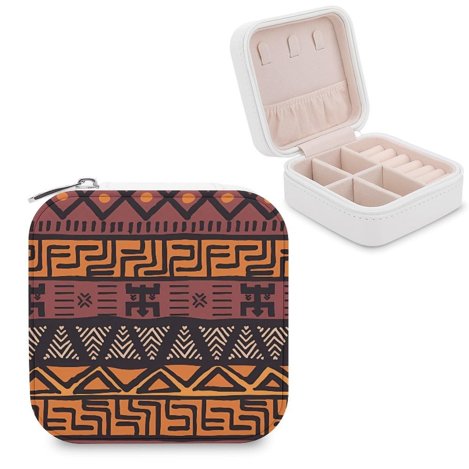 Boîte à bijoux africaine pour ne plus emmêler vos colliers en voyage