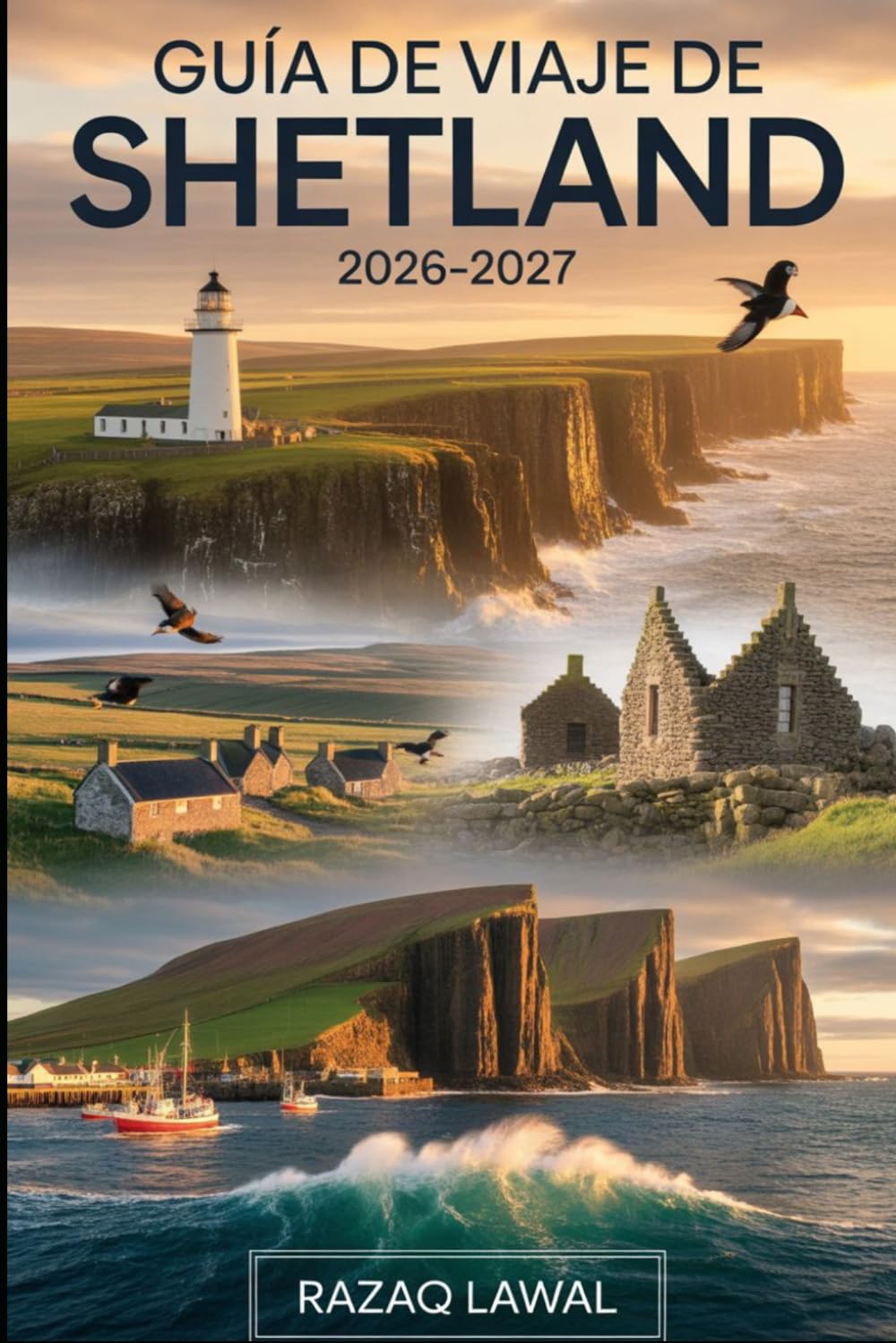 GUÍA DE VIAJE DE SHETLAND 2026-2027: Explora Lerwick, Unst, los acantilados de Eshaness, Sumburgh Head, Jarlshof, Mousa Broch y la fauna de Shetland, ... vikingo y las aventuras en la isla Shetland
