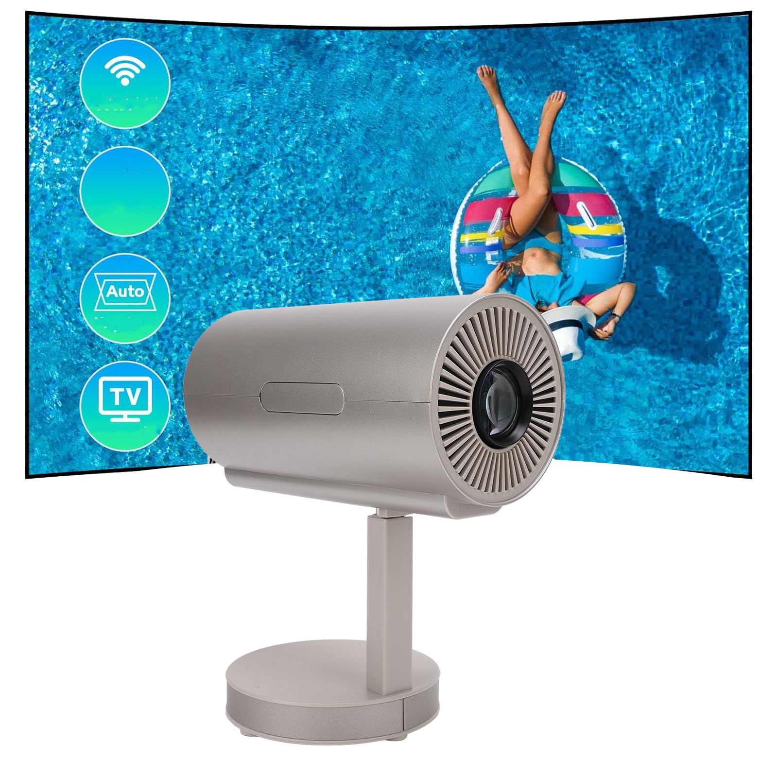 Amazon.com: Smart Projector, Upgrade Portable Projector with Wi Fi