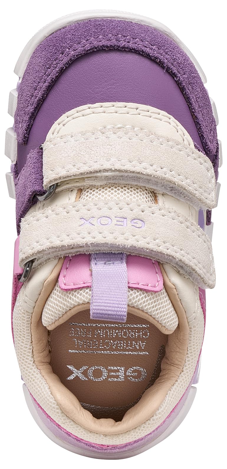 Geox Baby Girl B IUPIDOO Girl C First Steps LT Ivory/Prune 26_EU