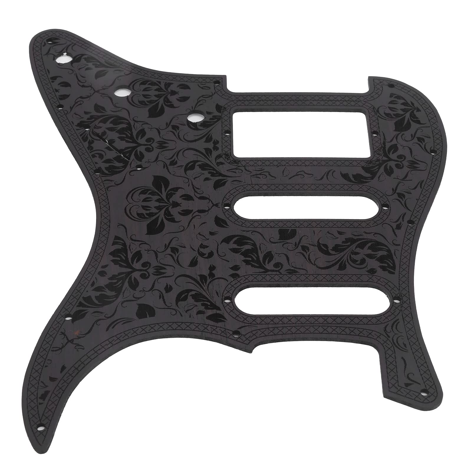 Pickguard do gitary elektrycznej z palisandru 11 otworów na śruby wymienna płyta tylna płyta chroniąca przed zarysowaniem do dekoracji zabezpieczającej gitarę elektryczną i basową