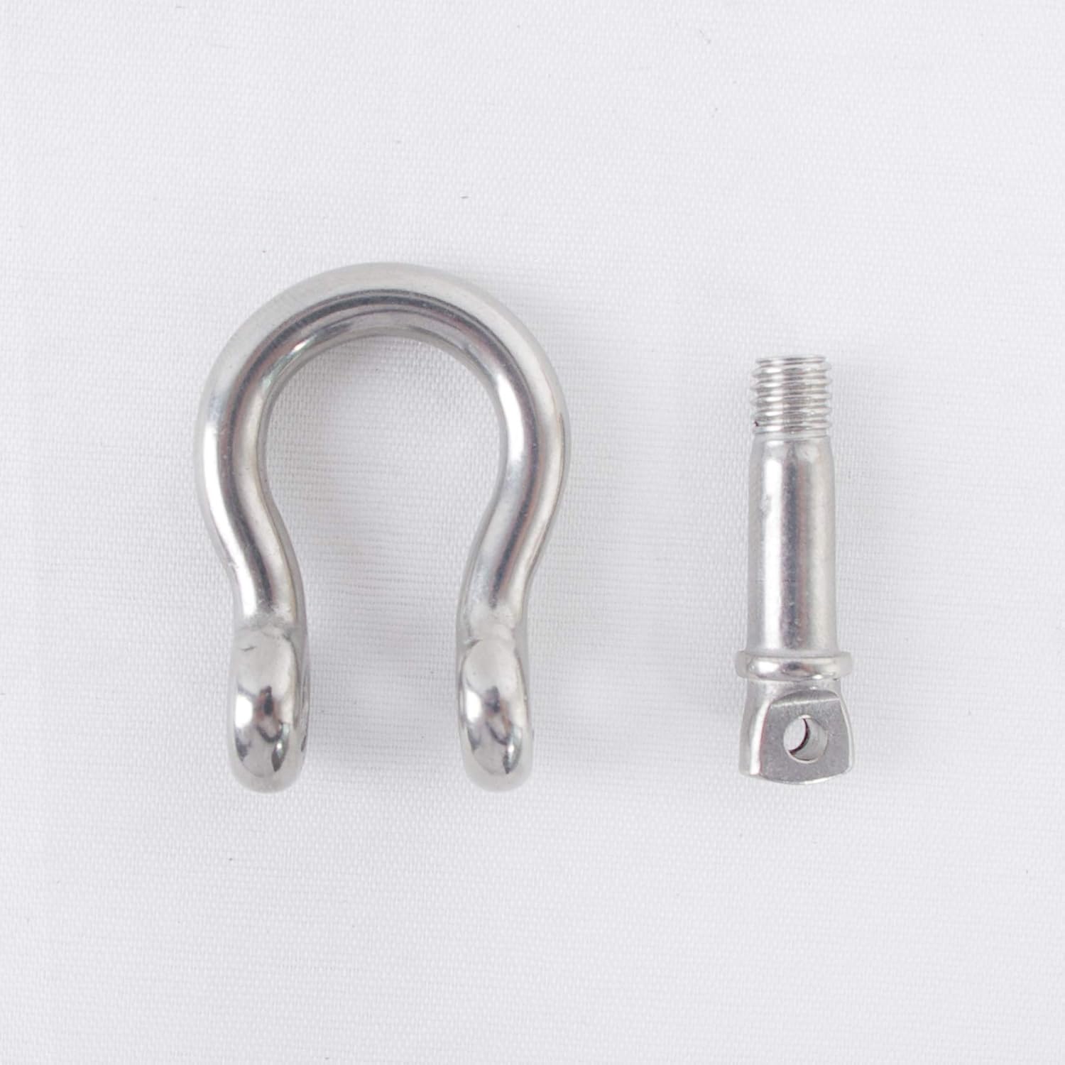 HIGOOD Size 1/4" Anchor Shackle, 316 Stainless Steel Body Material, 316 Stainless Steel Pin Material, 4PK.: Industrial & Scientific
