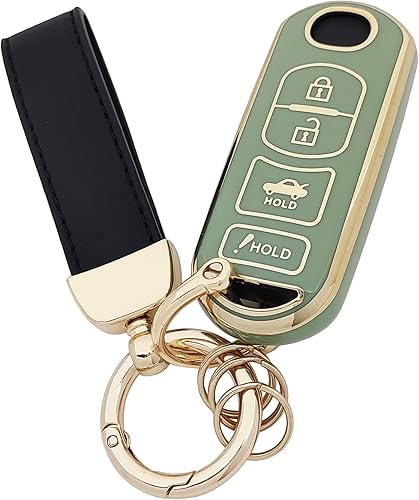 Funda para llavero de TPU para 3, 6, 8, Miata, MX-5, CX-3, CX-5, CX-7, CX-9, llave inteligente sin llave