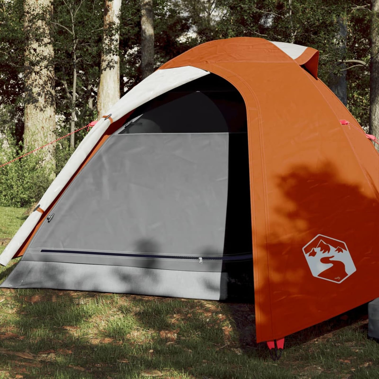 Gecheer Tenda da Campeggio a Cupola 3 Persone Arancione Impermeabile,Tenda,Campeggio,Spiaggia,Tenda per Famiglia Tende da Campeggio Pop-Up Tenda Stand-up Tenda per 2 Persone Tenda Portatile,P94333