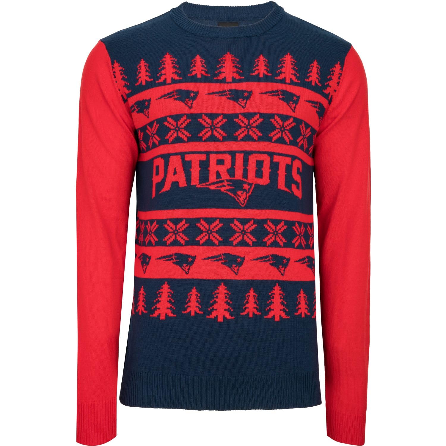 FOCO NFL Teams Ugly Sweater - Suéter de punto navideño