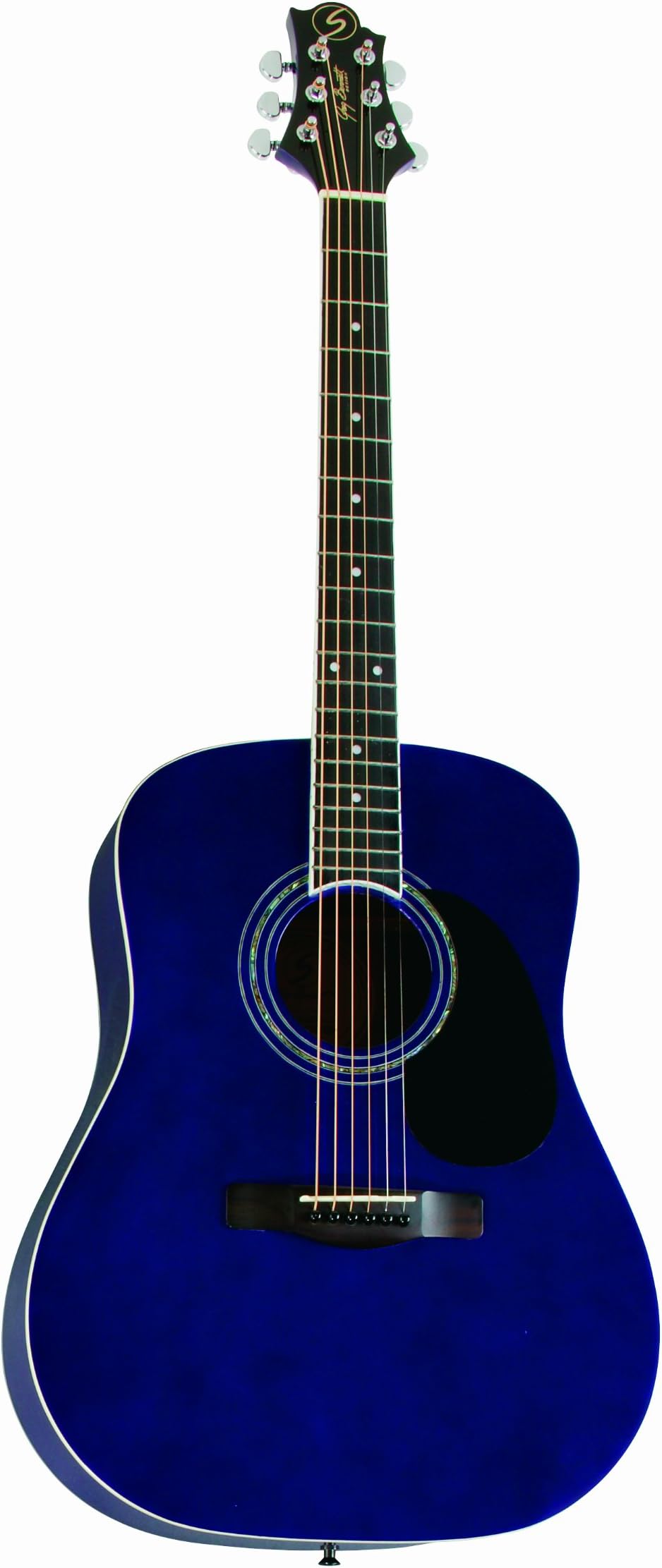 Gold rush D1 CBL Dreadnought Acoustic Guitar, Cobalt Blue