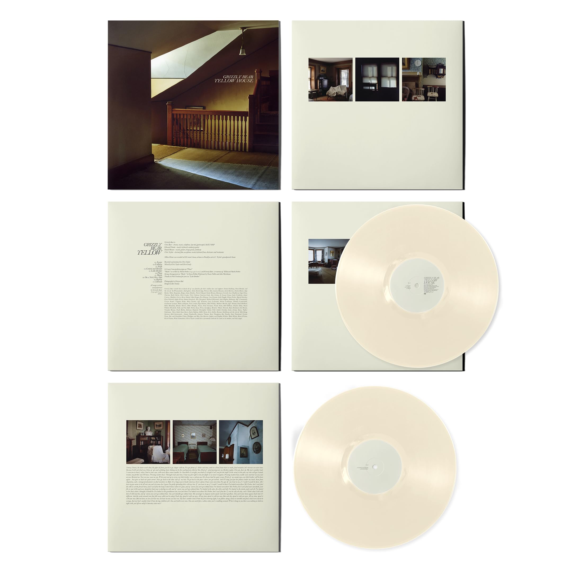 GRIZZLY BEAR - Yellow House (reissue) - Vinyl (cream vinyl 2xLP)