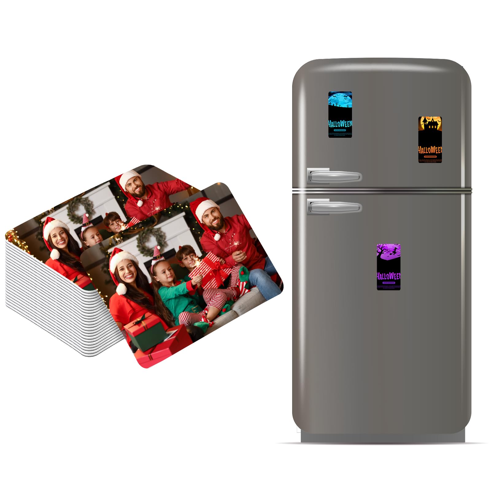PATIKIL 2.36 x 3.54" Sublimation Magnet Blanks
