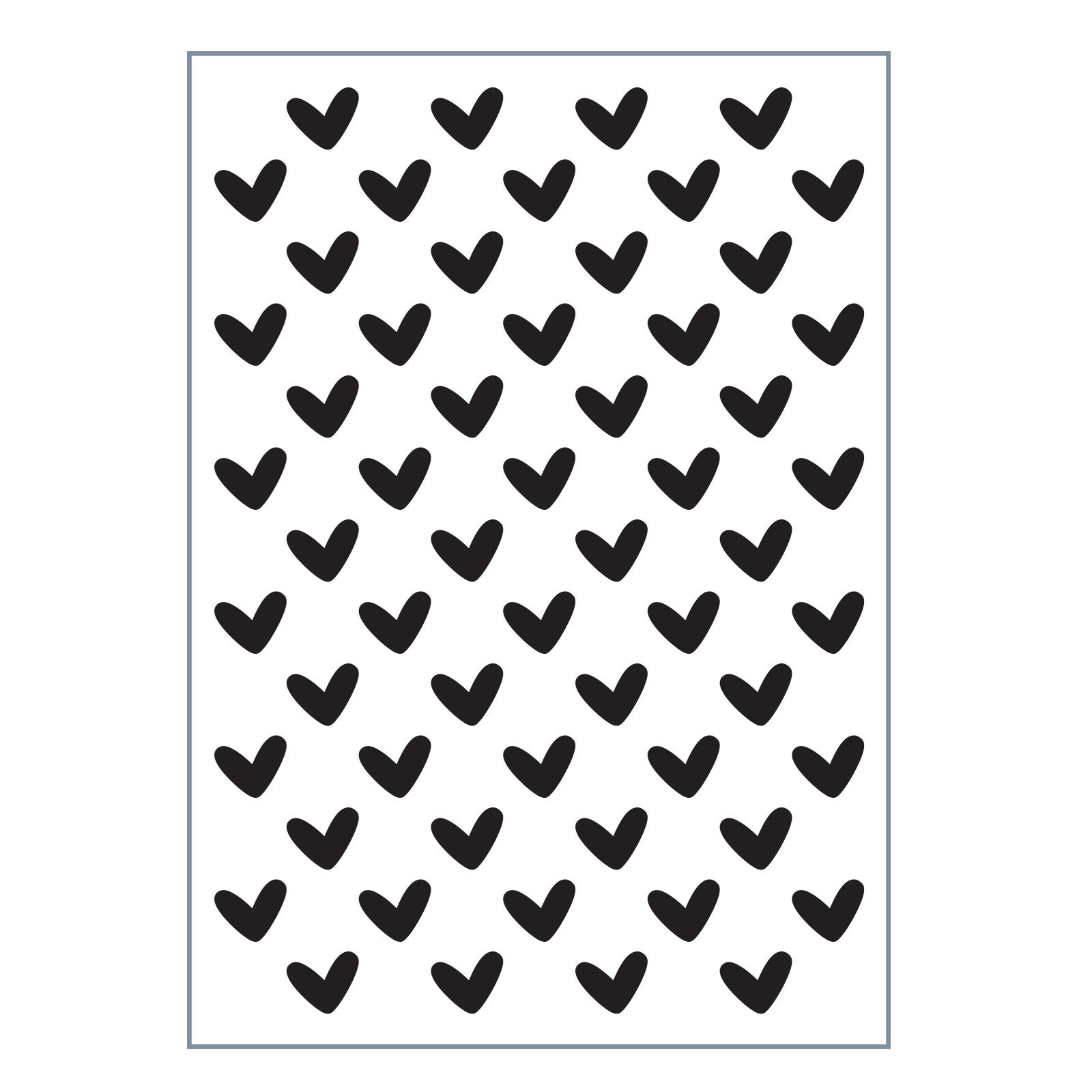 Vaessen Creative Embossing Folder, Mehrfarbig, A6, Multi-Colour, Regular