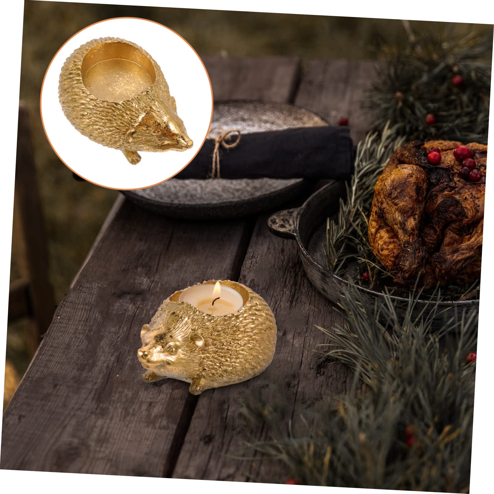 可愛いハリネズミ キャンドルホルダー 【公式通販】