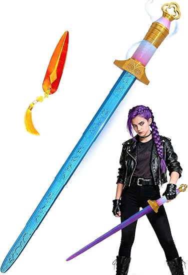 Cosplay Anime Weapons Sword,Halloween Costume Accessory Gift for Anime Lovers