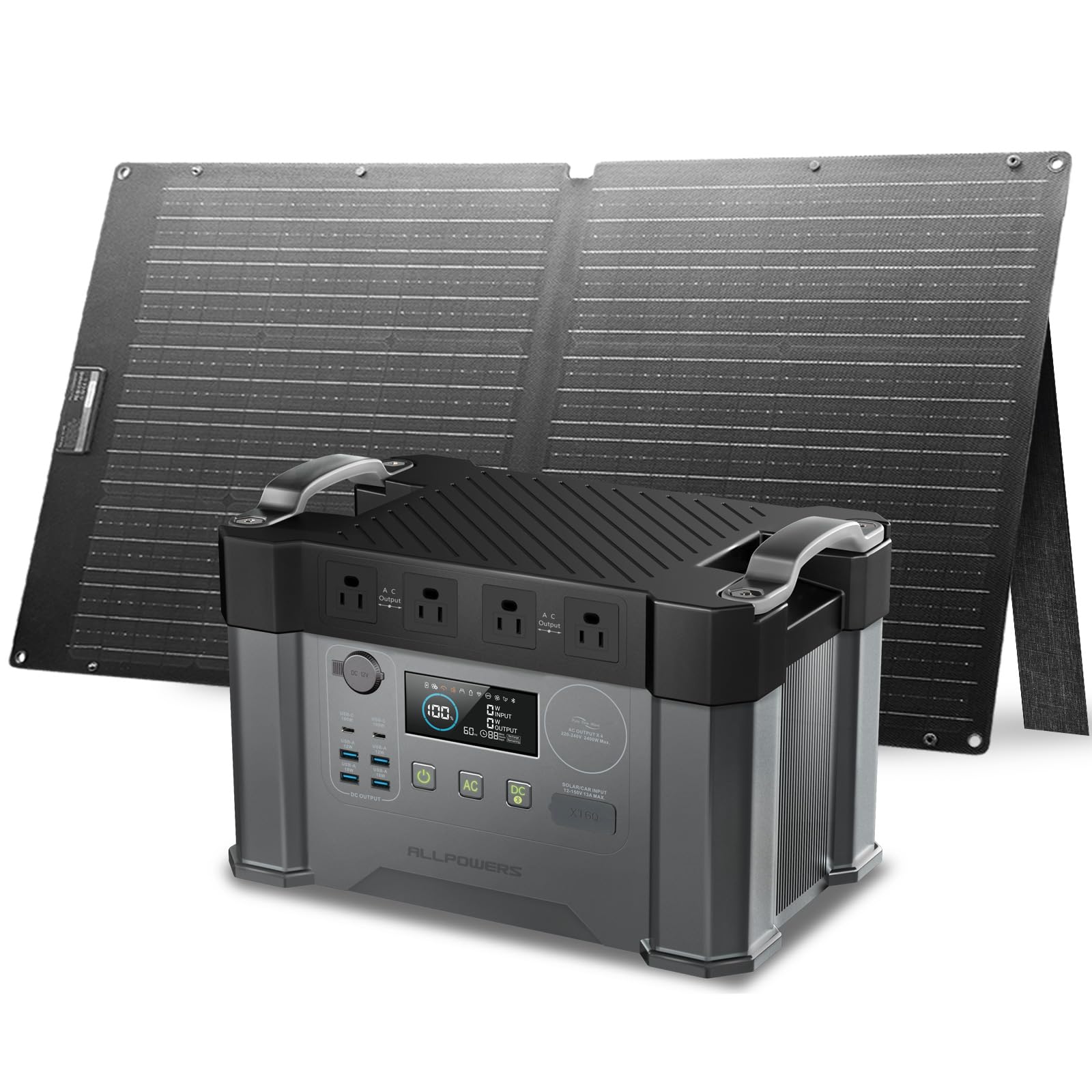 Amazon.com: ALLPOWERS S2000 Pro Solar Generator with SE100 100W
