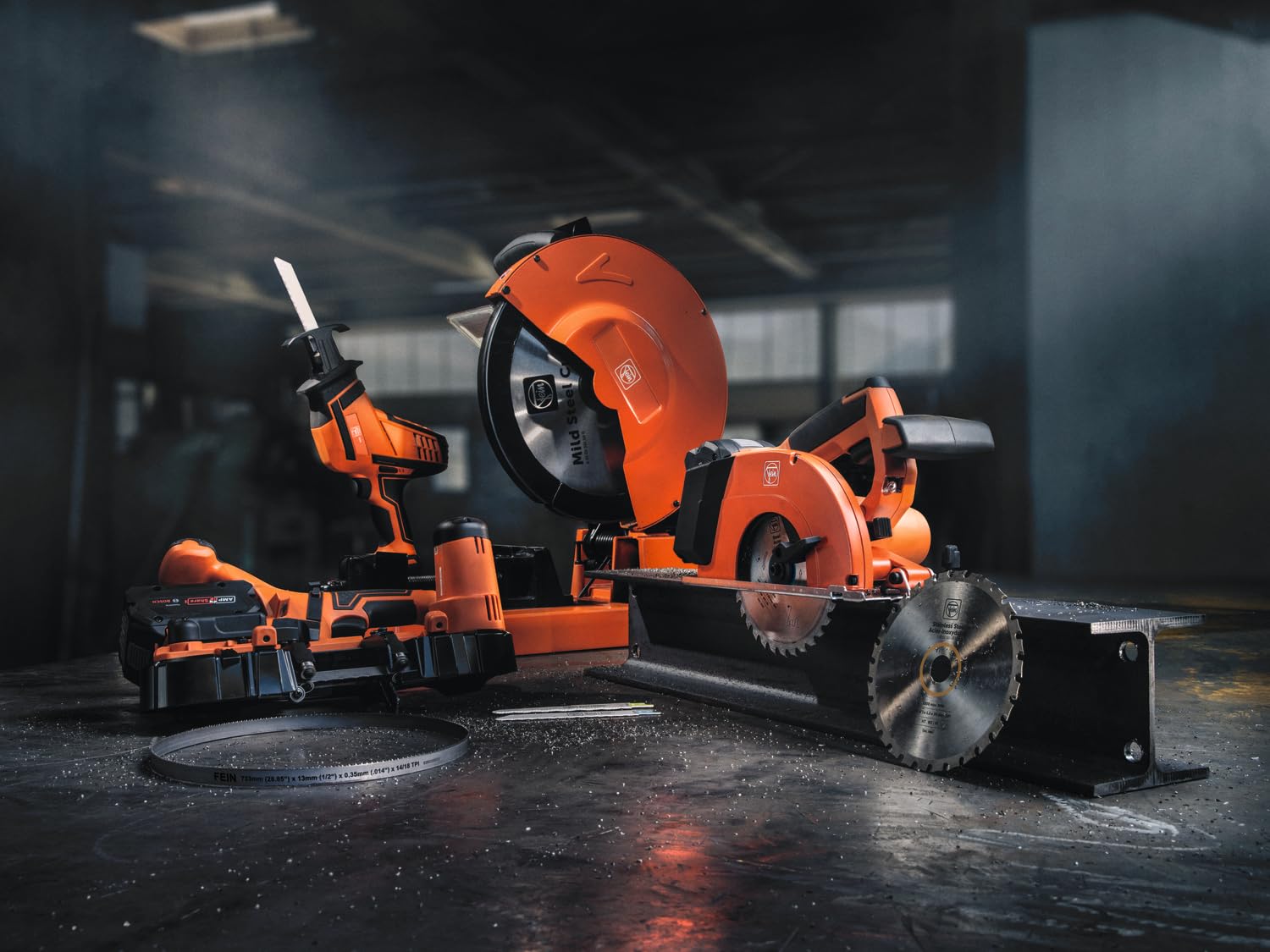 Fein Brzeszczot do piły szablastej HM 95 T18 MSS (długość cięcia 95 mm, TPI 18, maksymalna grubość materiału, do metalu i stali, ząbkowane zęby, brzeszczot piły) 31324000450