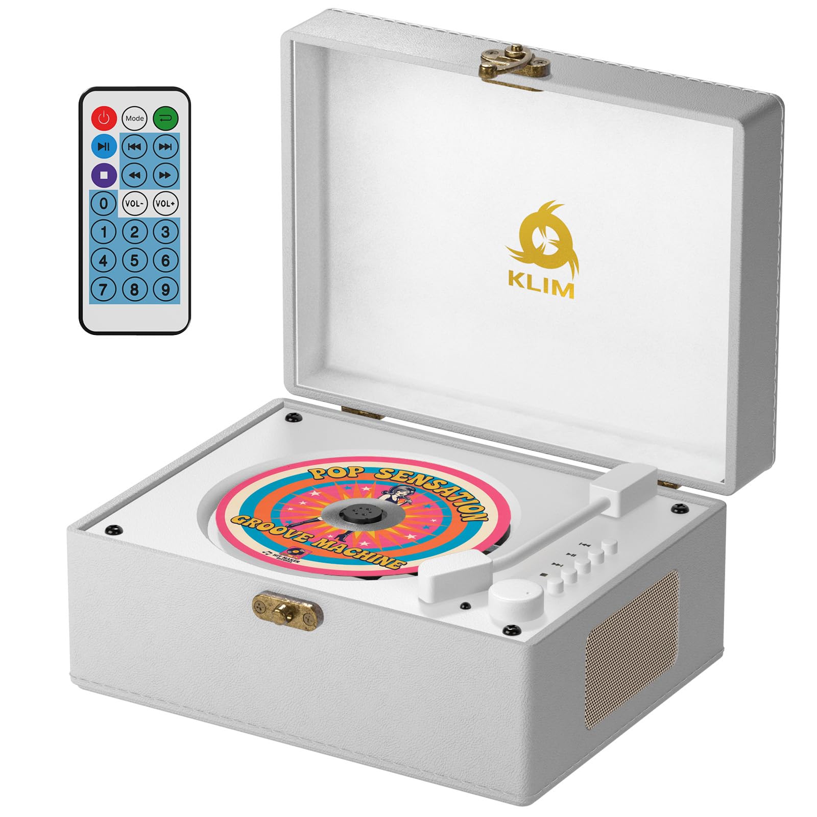 KLIM Retro CD Player - portable cd players | Mubboo