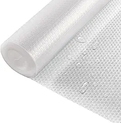 Forro Para Armário De Cozinha Gaveta Impermeável 150x60cm Antiderrapante Lavável PVC e EVA (Transparente)