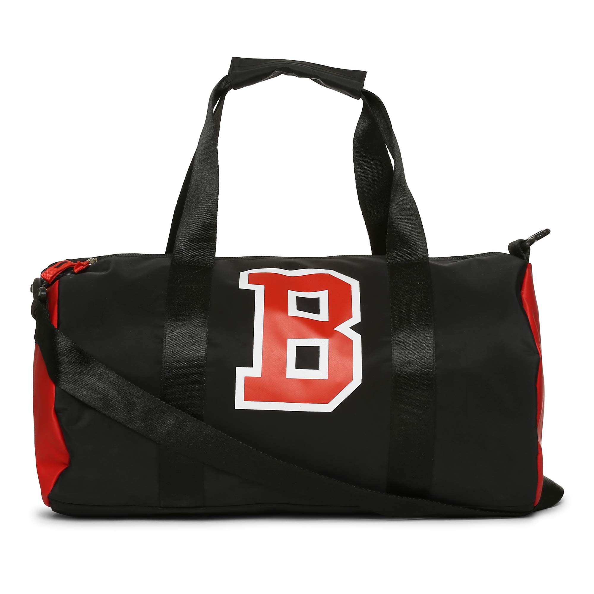 United Colors Of Benetton Polyester 43 Cms Black Red Gym