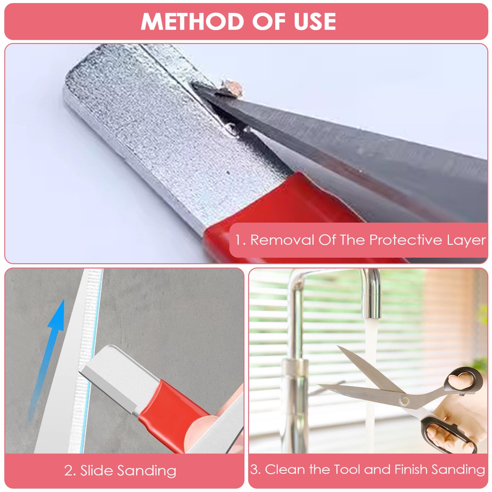 Rseuphiee 2 Pezzi Affilacoltelli, Affilatore Portatile, Affilacoltelli a Doppia Faccia, Affilacoltelli Manuale, Affilatore Professionale, per Affilare Coltelli, Ascia, Cesoie da Giardino, Vanga