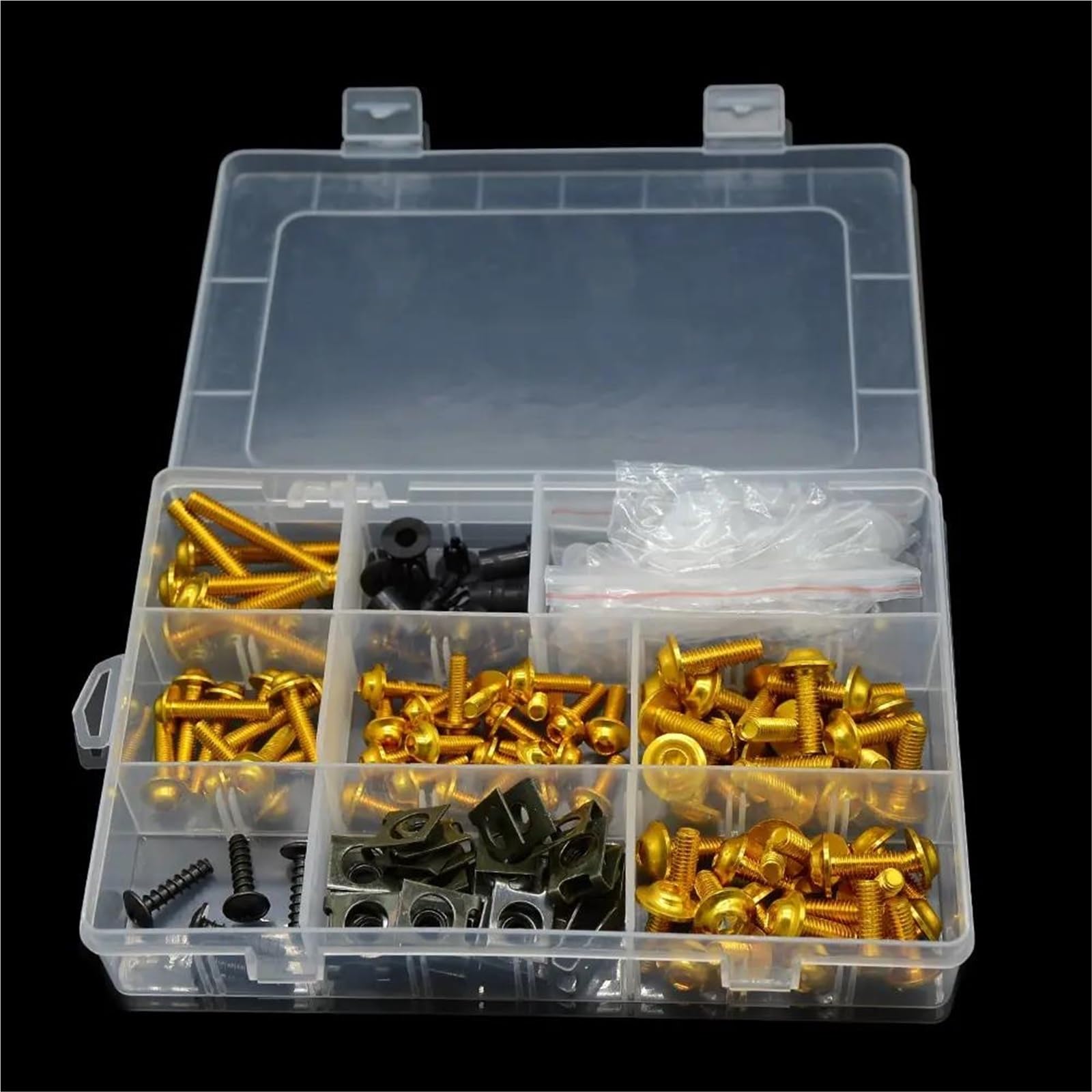 Vis Fixation Carenage Boulons Kit De Boulons De Carénage pour Moto pour X ADV XADV 750 XADV750 X-ADV750 X-ADV 750 (2017-2024) Boulons, Vis Et Écrous.(Or)