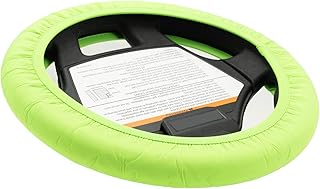 Neoprene Golf Cart Steering Wheel Cover - Universal Fit (13"-15"), Lightweight, Portable, Machine Washable, Trusted by Golf Industry Pros - 10 Neon Green