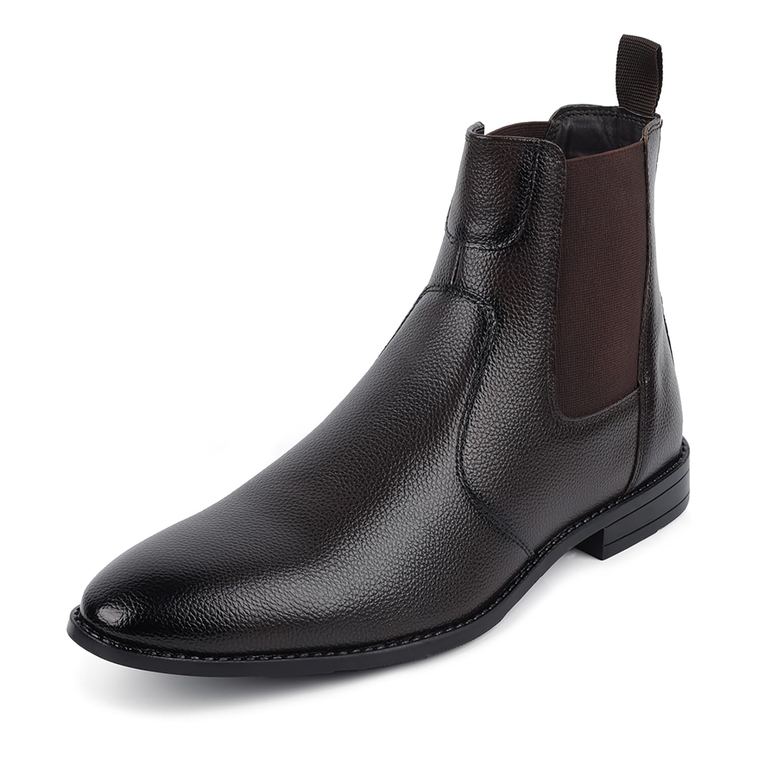 LOUIS STITCH Mens Chelsea Boots | Handcrafted | High Ankle Boot| Comfortable Formal Office & Casual Wear Shoes | Dual Tone Patina Finish Size-UK06 Brunette Brown (LSRG_CL) (B0D7QBZ36B) Amazon Price History, Amazon Price Tracker