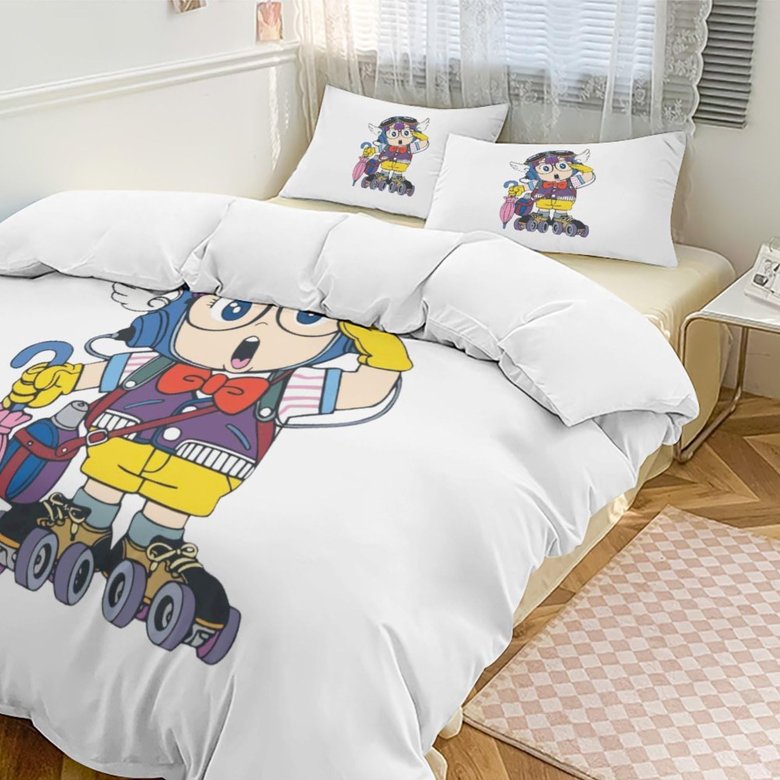 Amazon｜Dr.スランプ アラレちゃん 寝具 3ピース 掛け布団セット