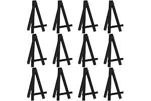 12 Piece Mini Easel Stands