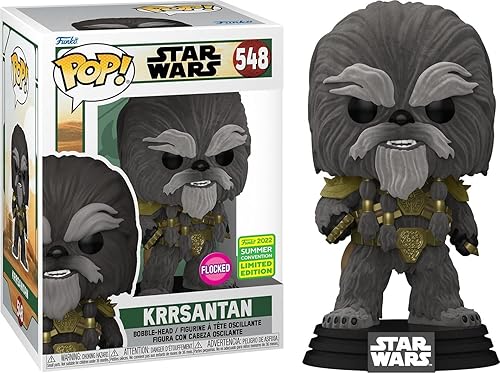 Funko Figura de vinilo exclusiva de la convención compartida de verano de Star Wars Krrsantan FUN65256