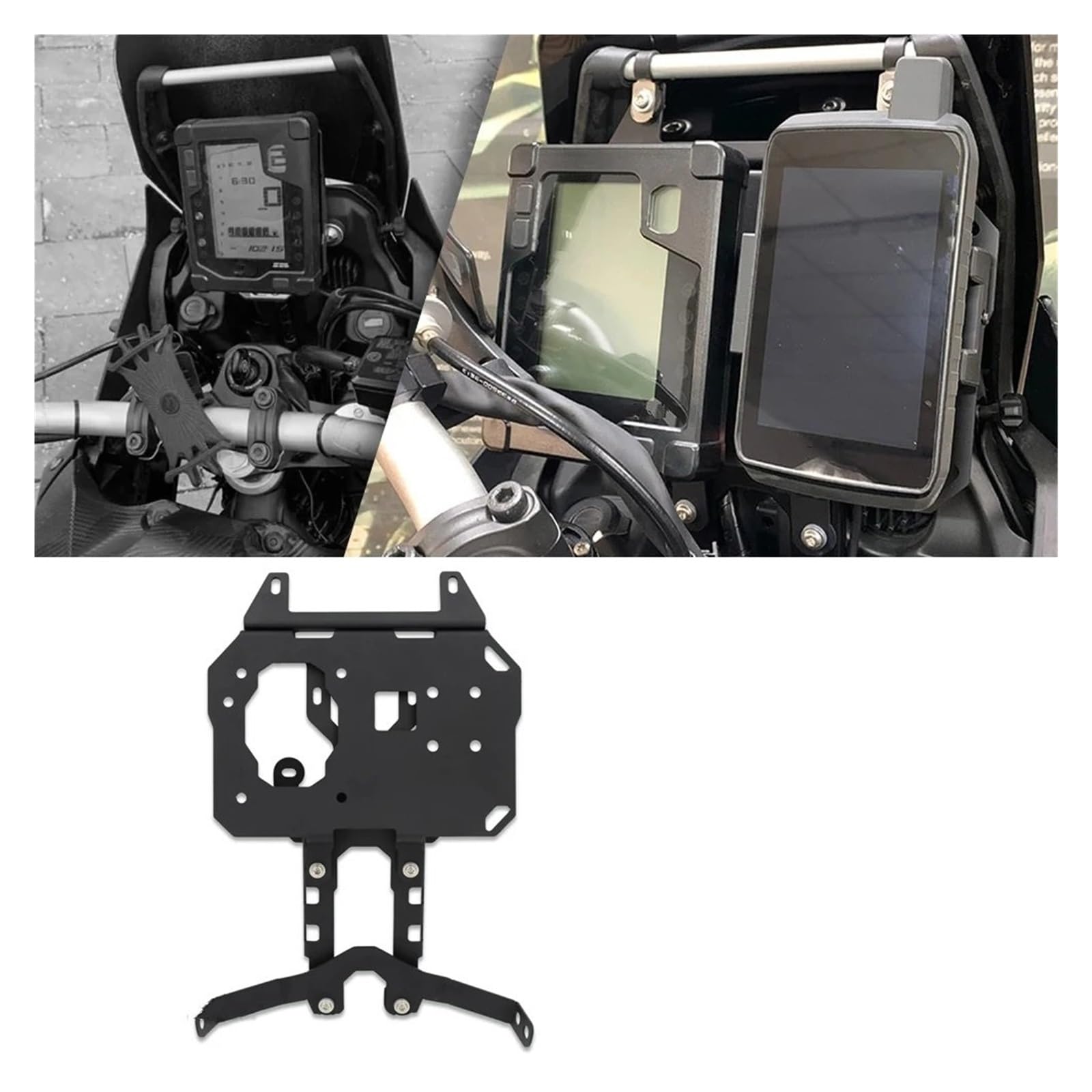 Soporte Móvil Moto para Tenere 700 2019-2023 Soporte para Teléfono Motocicleta Soporte Navegación para Motocicleta Soporte De Carga para Teléfono De Motocicleta Porta Movil Moto Manillar
