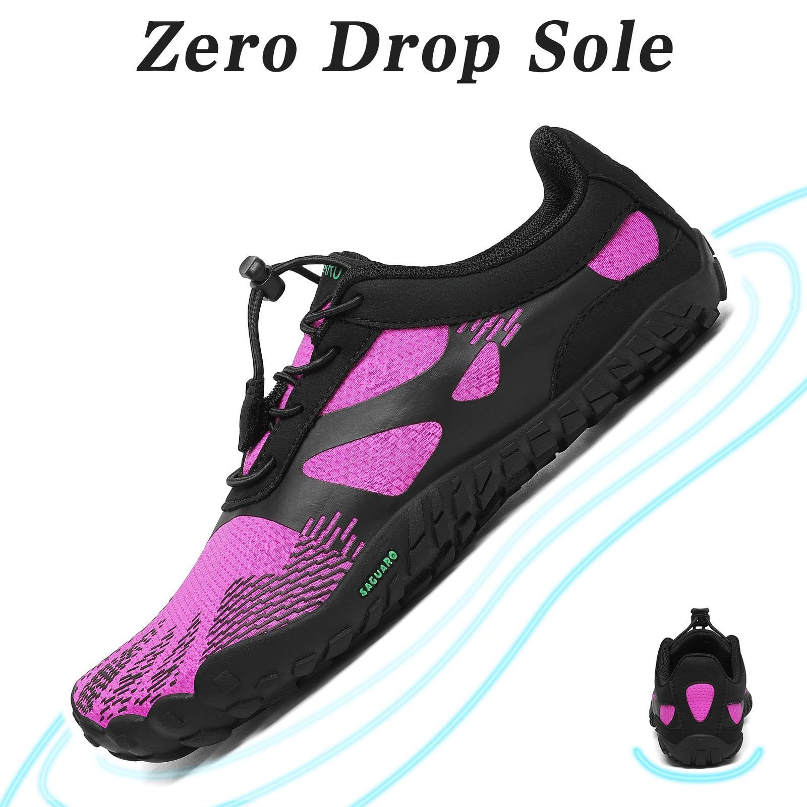 SAGUARO Scarpe Barefoot Minimaliste Uomo Donna Scarpe Outdoor e Indoor Multisport - Morbido Comode e Leggere