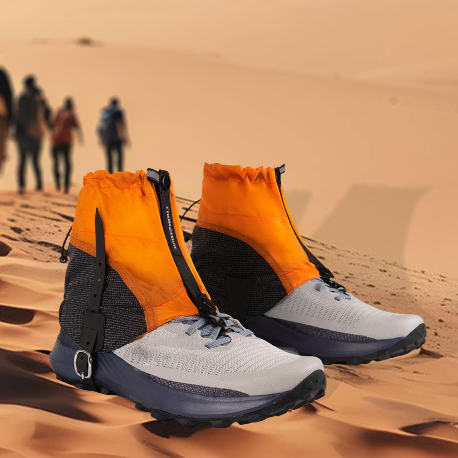 Copricalzari Leggeri E Compatti per Scarpe Da Trekking Design Facile Da Indossare Protezione Antisabbia Antivento Adatti per Escursionismo E