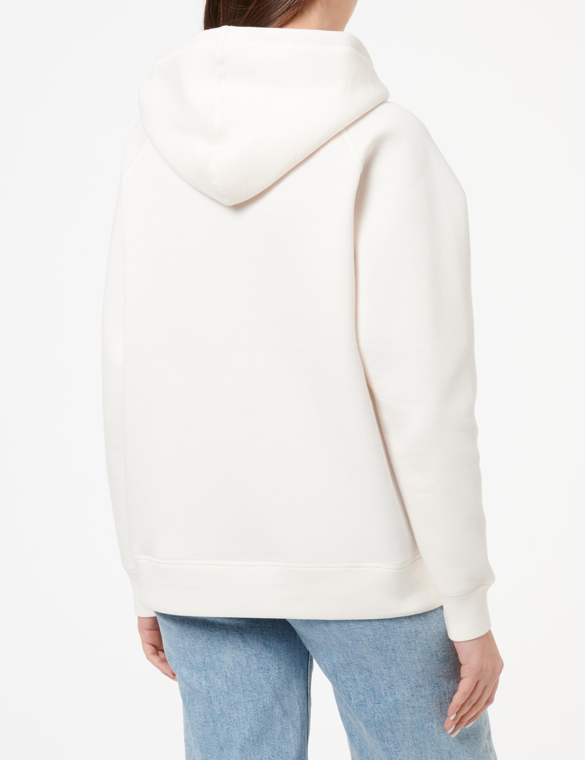 Tommy Hilfiger Damska bluza z kapturem RLX z zamkiem błyskawicznym SCUBA HWK WW0WW42261 zapinana na zamek, starożytna biel, S, Biały (starożytny biały), S